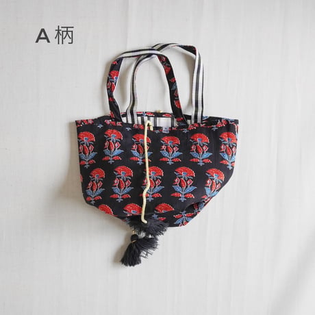 4色＊goods＊SLOWHANDS-スロウハンズ-MULTI STRIPE MESH  TOTE