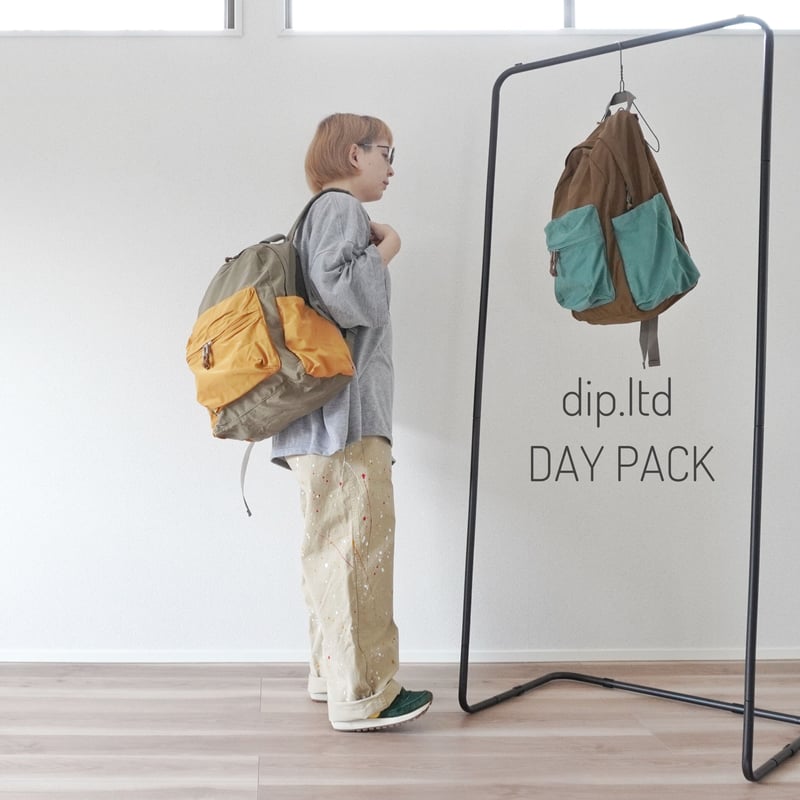 GOODS＊全2色-dip.ltd-ディップ-DAY PACK デイパック リュックサック ...