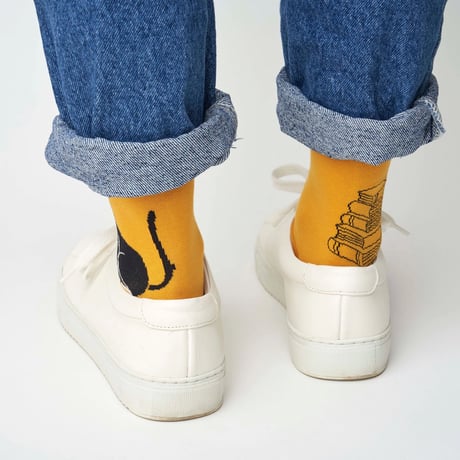 再入荷＊レディース＊from F-フロムエフ miau hyvä／すきなもの　クルー丈ソックス