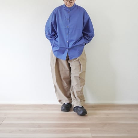 2色ユニセックス＊結 -yui-（ゆい） ポンチョブラウス COTTON LAWN SILKY SOFT/YPBL-002