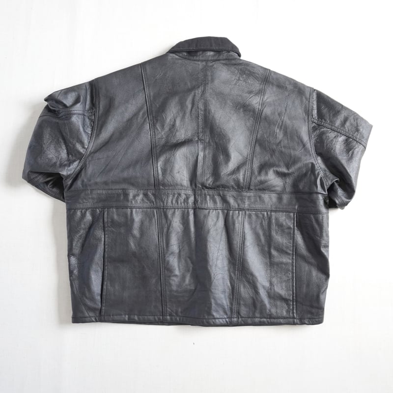 yoused All Leather Studium JP 新品未使用タグ付き ユニセックス＊YOUSED-ユーズド-LEATHER CLASSIC WARDEN JKT