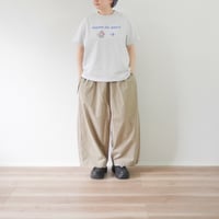 2色＊レディース＊Brocante-ブロカント-綿麻ウェザー コルドンパンツ33-0443X