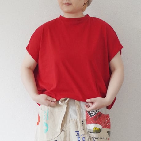3色＊レディース＊SLOWHANDS-スローハンズ-POOFY Back-Gathered T-Shirt