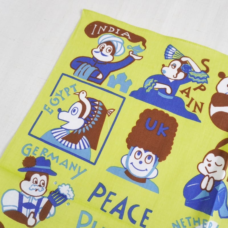 4色＊GOODS＊TIGRE BROCANTE-ティグルブロカンテ-One World 柄 ガ