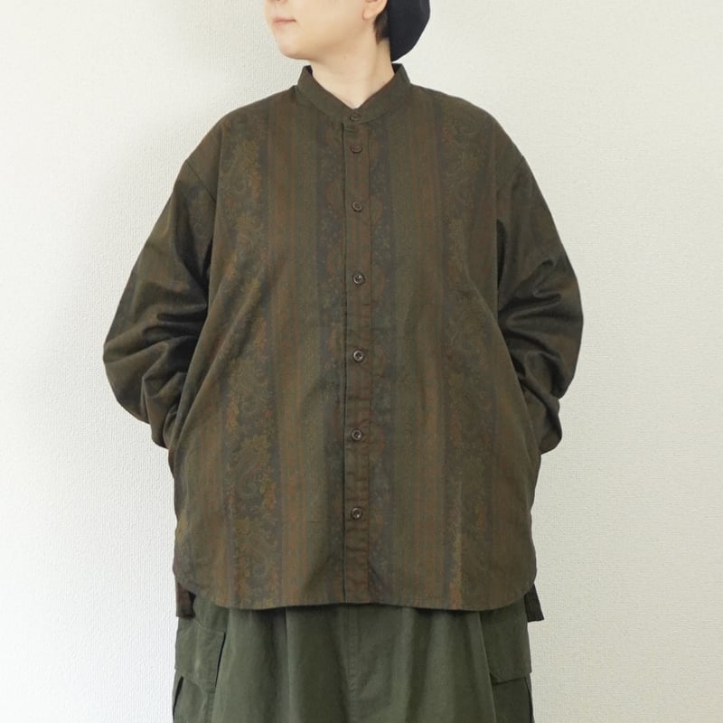 3色ユニセックス＊Nasngwam-ナスングワム-ARTISAN SHIRTS JACKET