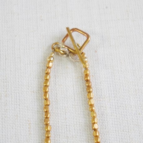 SLOWHANDS-スローハンズ-ネックレス　necklace beads with pearl