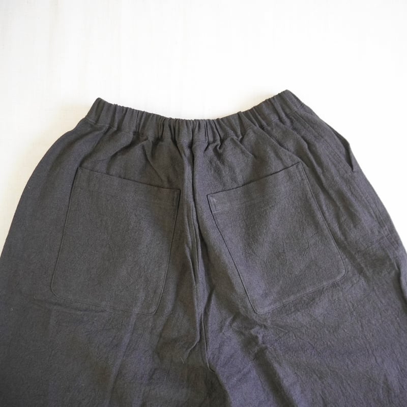 再入荷2色＊レディース＊Linen ya-リネンヤ-リネン タックワイドパンツ