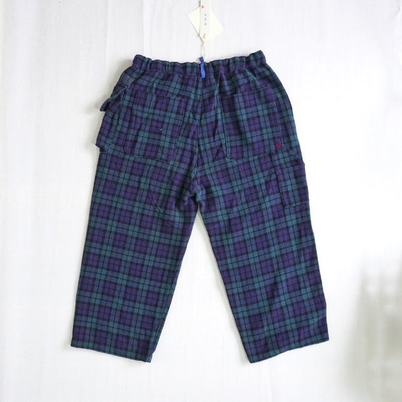 快晴堂チェック柄パンツ 快晴堂チェック柄パンツ