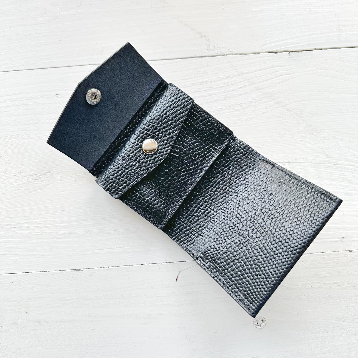 2色goods＊MASTER&Co.-レザー ウォレット リザード(トカゲ)型