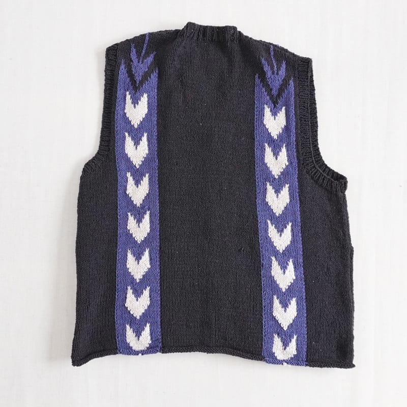 2色＊ユニセックス＊SLOWHANDS-スローハンズ-cotton knit ''arrow'