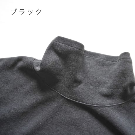2色＊ユニセックス＊LA MOND-ラモンド-LOUNGE SUEDE HIGH NECK SWEAT LM-C-211