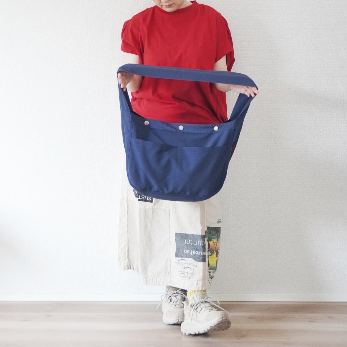 TIGRE BROCANTE ティグルブロカンテ ショルダーバッグ オレンジ再入荷3色＊goods＊TIGRE BROCANTE-ティグルブロカンテ