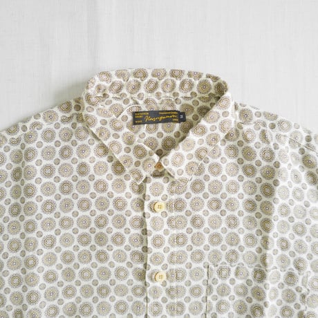 ユニセックス＊Nasngwam-ナスングワム-Crest Shirts/ホワイト