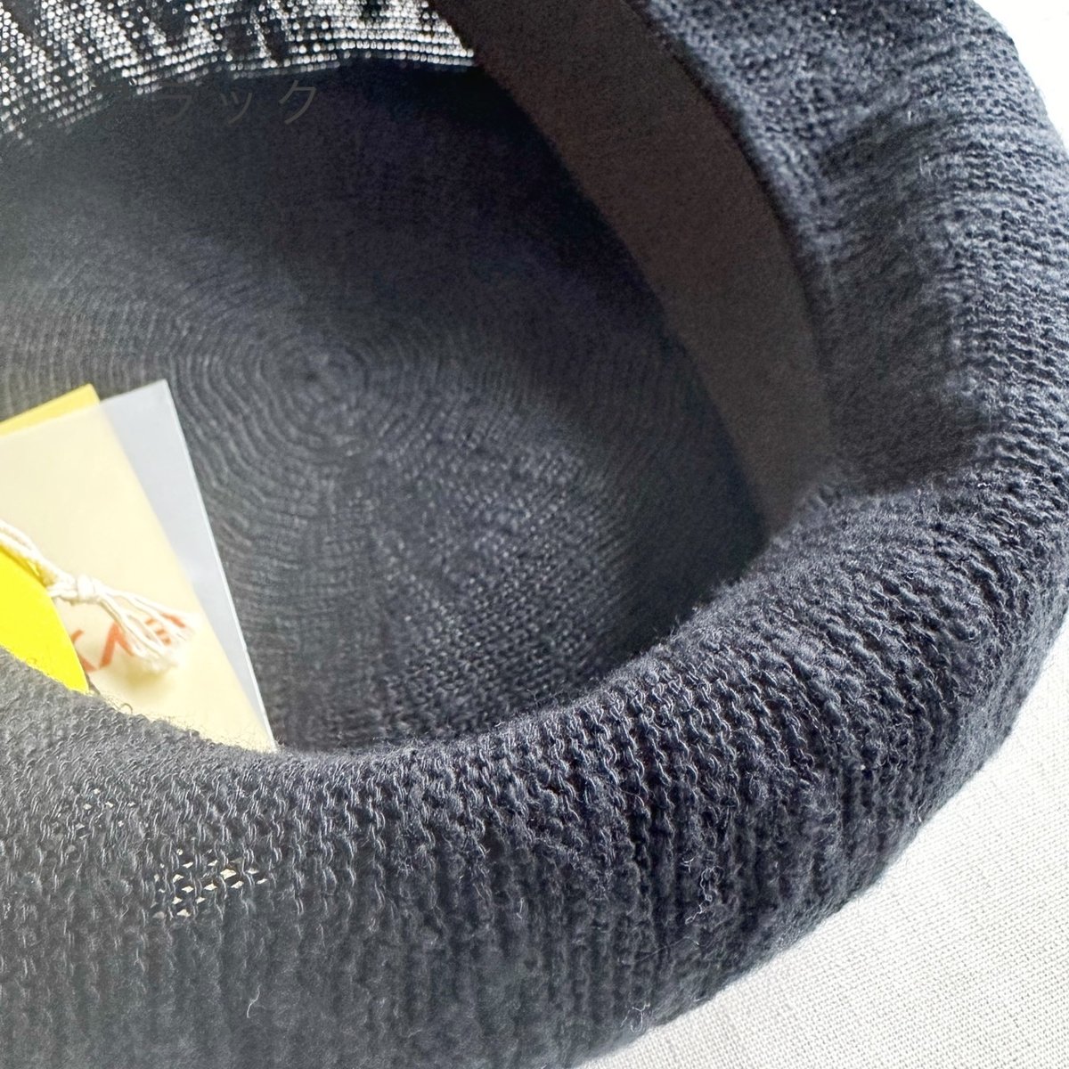 2色ユニセックス＊eyya-エイヤ-ring slob beret コットンニット