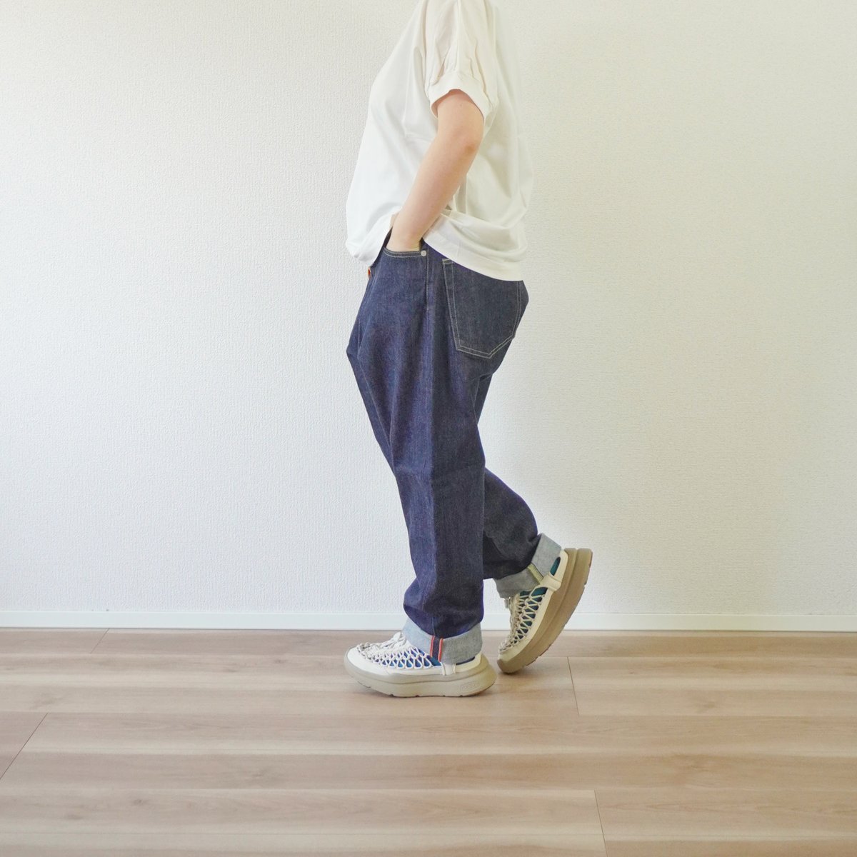 ユニセックス＊YENOPE-イエノープ-Knack Denim ONE WASH | 城下町