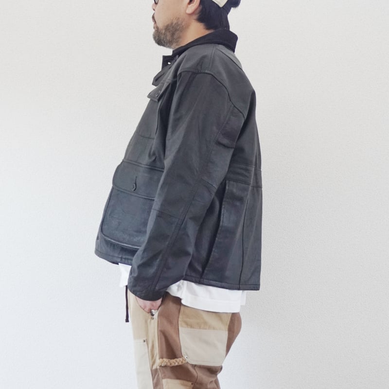 ユニセックス＊YOUSED-ユーズド-LEATHER CLASSIC WARDEN JKT