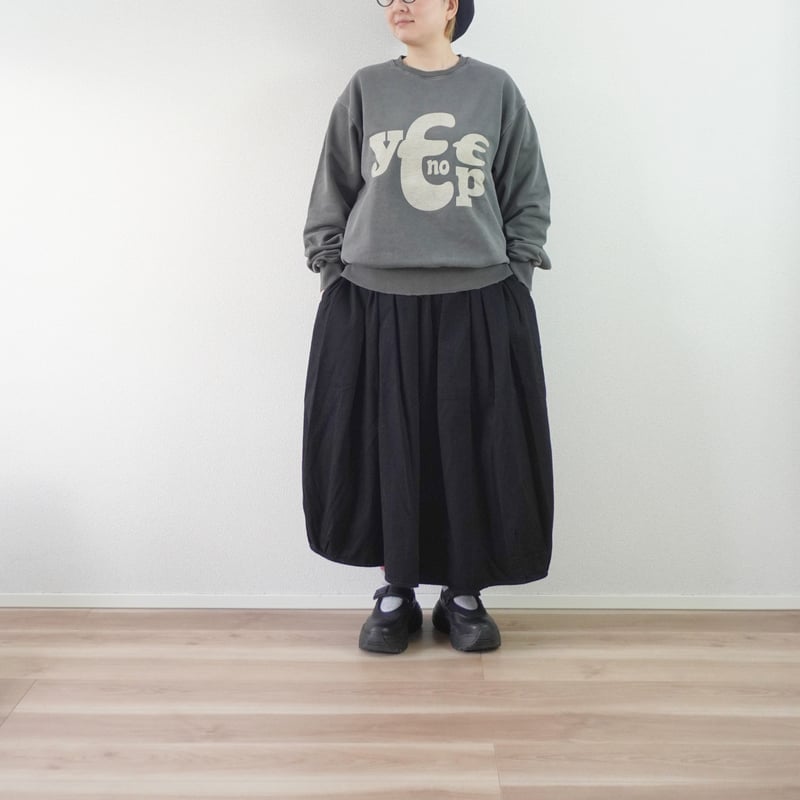 ティグルブロカンテ デニムキルト切替ラップスカート TIGER BROCANTE