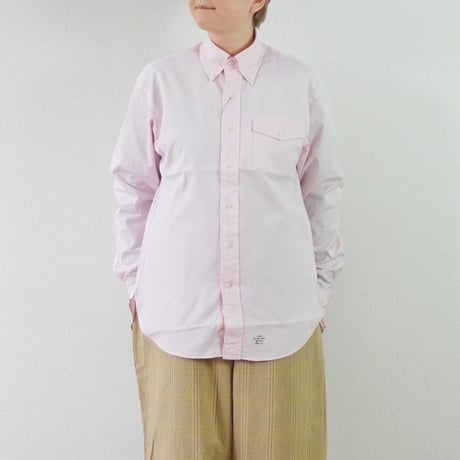 ＊ユニセックス＊J.PRESS ORIGINALS-Pin Oxford B.D. Shirt / Baggy Fit