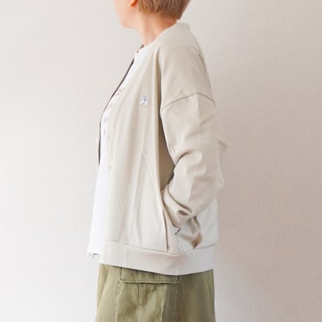 2色＊ユニセックス＊amne-アンヌ-CIRCULAR RIB Dalahäst cardigan