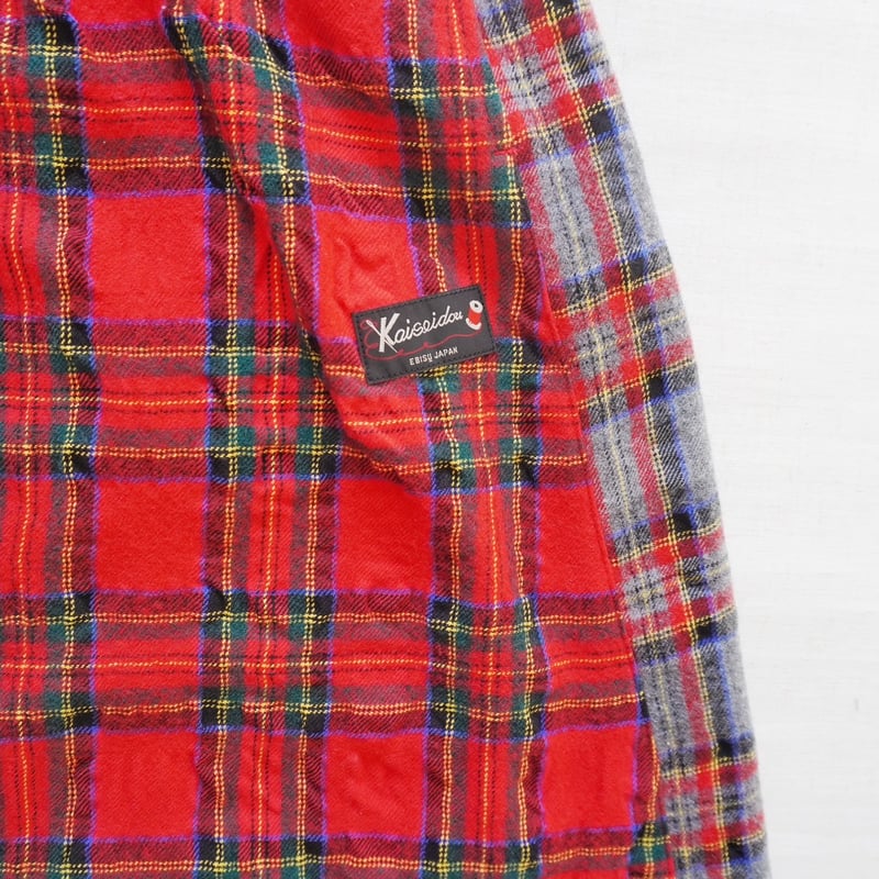 2色レディース＊快晴堂-後ろポケスカート タータンフォーエバー（53SK