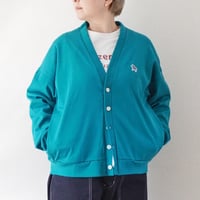 2色＊ユニセックス＊amne-アンヌ-CIRCULAR RIB Dalahäst cardigan
