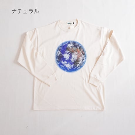 全2色ユニセックス＊Nasngwam. -ナスングワム-EARTH LS TEE