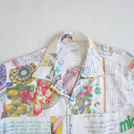 ＊ユニセックス＊Mr. Remake Man-ミスターリメイクマン-タペストリーリメイクシャツ SIZE3