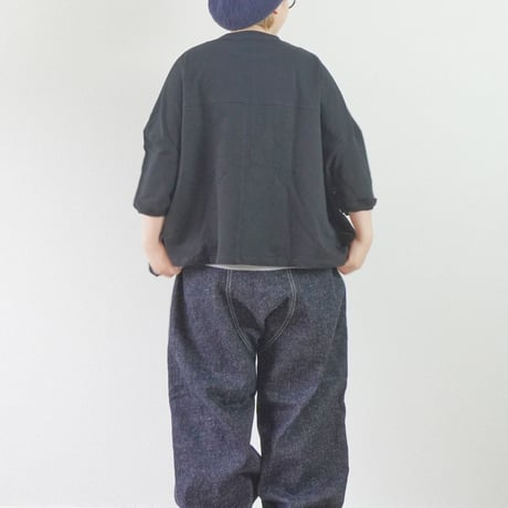 4色＊レディース＊SLOWHANDS-スローハンズ-オーガニックコットン ワイドプルオーバー