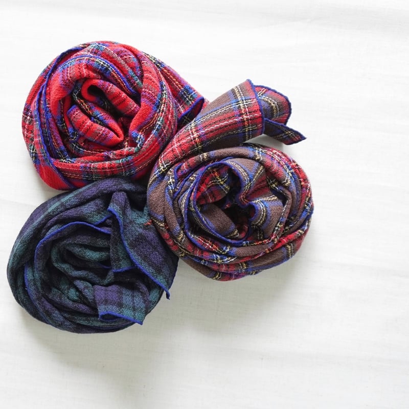 3色＊レディース＊快晴堂 -Girl'sタータンチェック・リラクシン