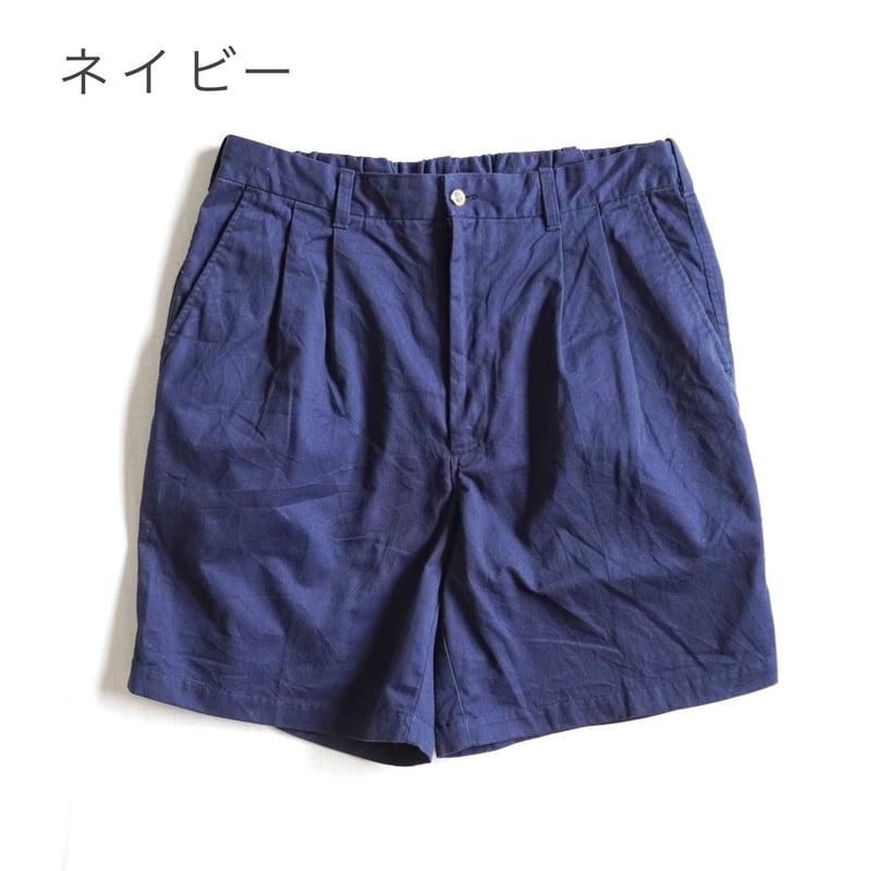 3色ユニセックス＊USED REMAKE-90's outerrim 2タック ショートパンツ