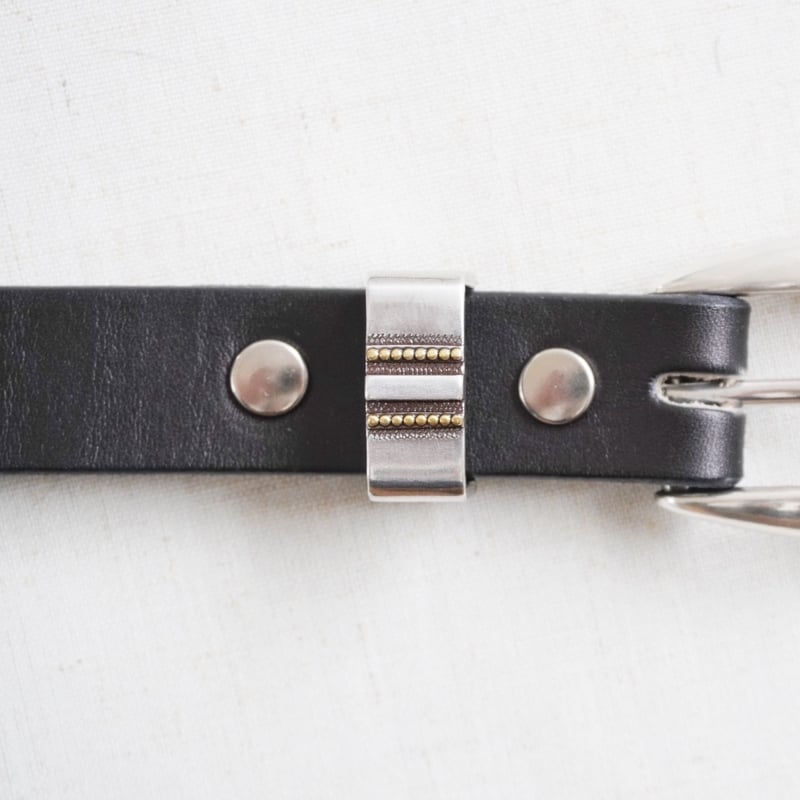 d.i.a. ムーンバックルベルト ブラック goods＊MOONSHIN LEATHER-ムーンシャインレザー-Austin Buckl