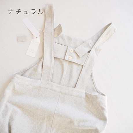 レディース＊ASCOT by Torinoco-アスコットバイトリノコ-バックHストラップ バルーンサロペット
