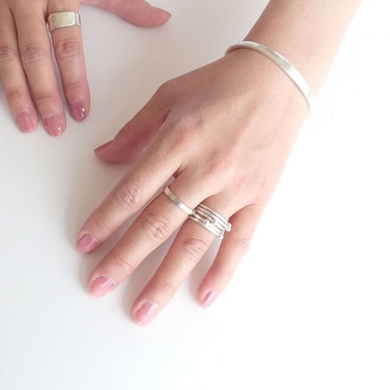 goods*MANANAS JEWELRY-マナナス ジュエリー-Five Ball Rin...