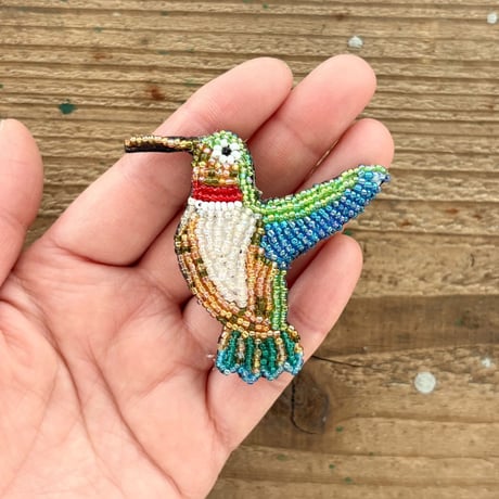 [BEADED ACCESSORIES] SMALL PIN スモールモチーフ ピンバッジ