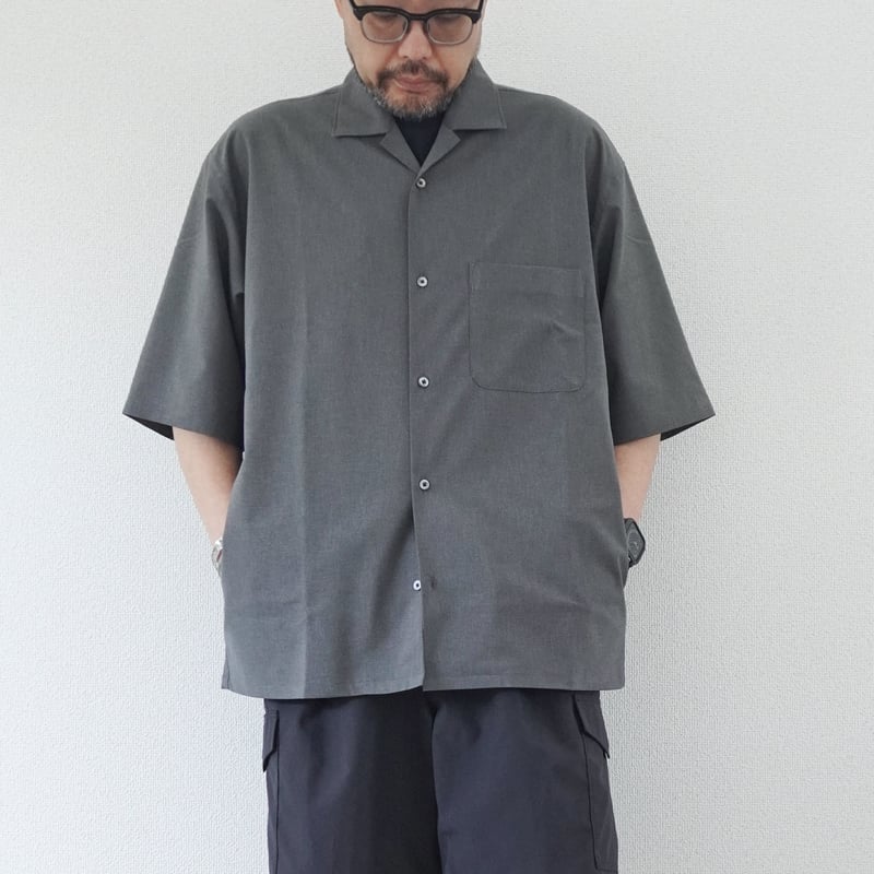 全2色＊ユニセックス＊LA MOND-ラモンド-SHARI SHIRTS LM-S-083/グ