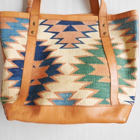 ＊goods＊LIMONCHELLO-リモンチェロ-VINTAGE RUG TOTE