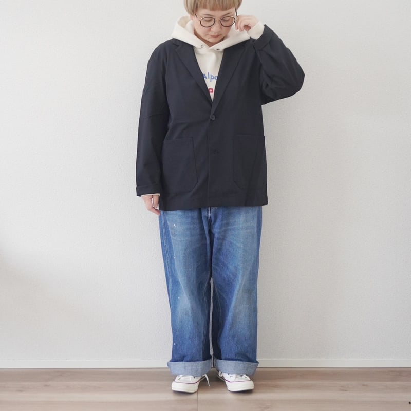 ユニセックス＊LA MOND-ラモンド-STRETCH TAILORED JACKET/LM