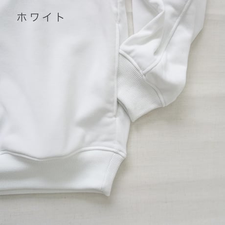 2色＊ユニセックス＊LA MOND-ラモンド-STITCH WORK LIGHT SWEAT