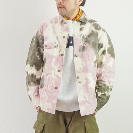 ＊ユニセックス＊  Nasngwam. × JAVARA WARREN JACKET – SAKURA（桜）