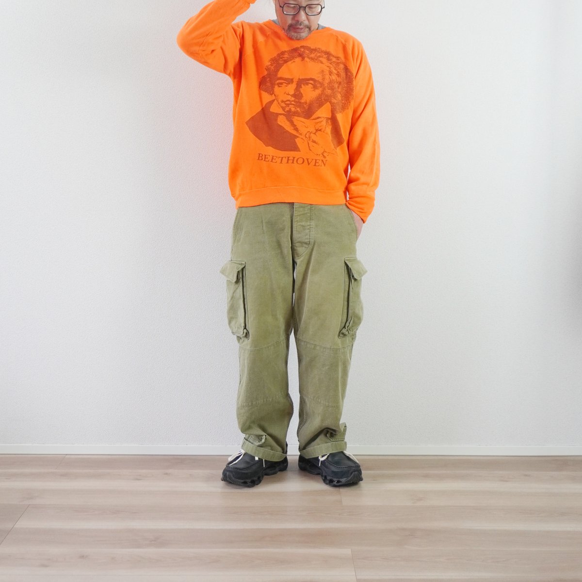 ユニセックス＊sunny side up-サニーサイドアップ-Beethoven Sweat