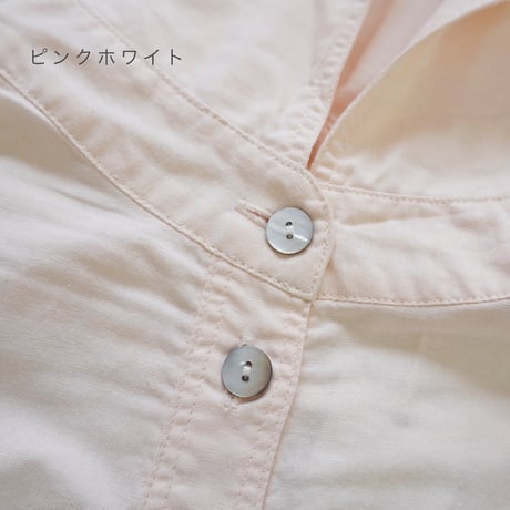2色＊ASCOT by yim-アスコット バイ イム-コットンオックスフォード生地 フードシャツ