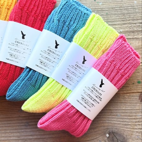 ＊goods＊Hummingbird-ハミングバード-ごろごろコットンソックス サイズ:22.0〜24.0cm