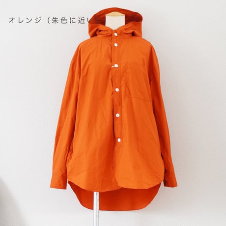 3色＊＊BRENA-ブレナ-HOOD WORK SHIRT フードワークシャツ