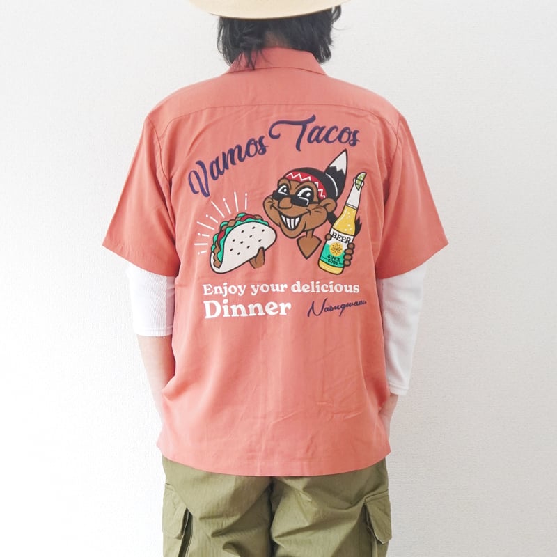 nasngwam 101 exclusiveDFShirts ナスングアム 3色ユニセックス＊Nasngwam-ナスングワム-VAMOS SHIRT | 城下町