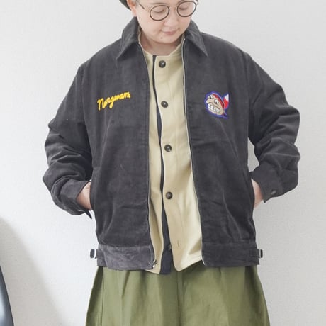 3色ユニセックス＊Nasngwam-ナスングワム-NWC JACKET(FFAジャケット)/チャコールブラック、ブリックブラウン、サックスブルー