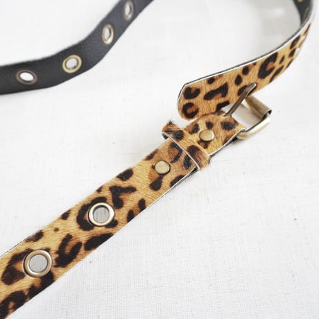 ＊goods＊Jawandi-ジャワンディー-Multi Double Leather Belt/マルチダブルレザーベルト