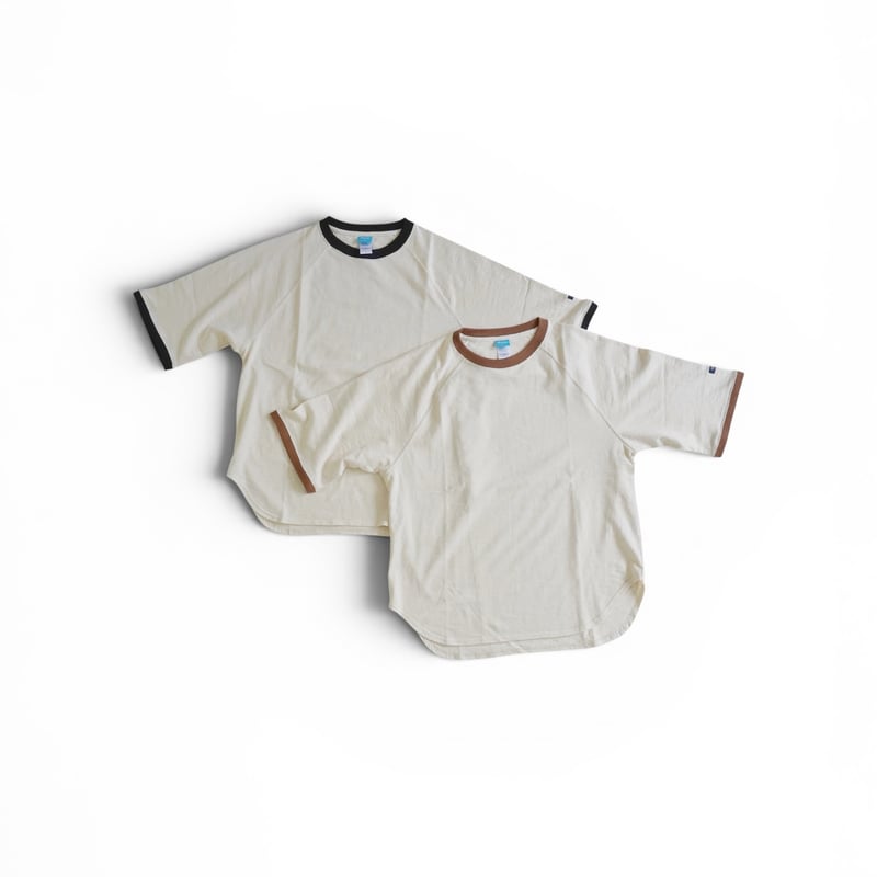 2色 ユニセックス TIEASY AUTHENTIC CLASSIC-ティージー-HDCS LIGHT RAGLAN RINGER-T リンガーT ナ