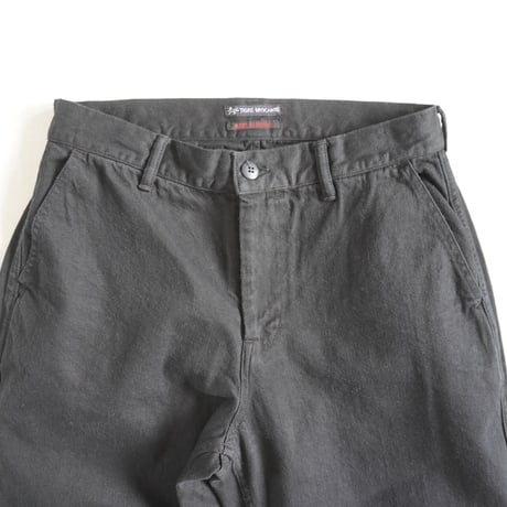 2色＊ユニセックス＊TIGRE BROCANTE-ティグルブロカン-11.5オンスデニム バックポケットカーゴパンツ/フェード、ブラック