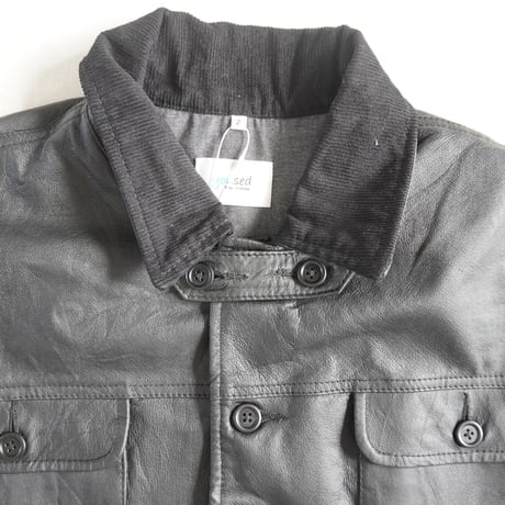 ＊ユニセックス＊YOUSED-ユーズド-LEATHER CLASSIC WARDEN JKT