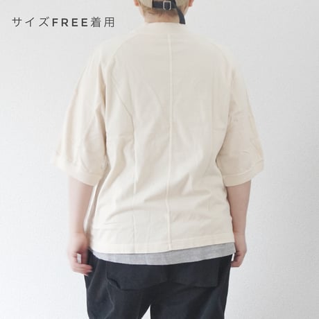 2色＊ユニセックス＊TIGRE BROCANTE-ティグルブロカンテ-40/2モダン天竺クアトロ半袖T